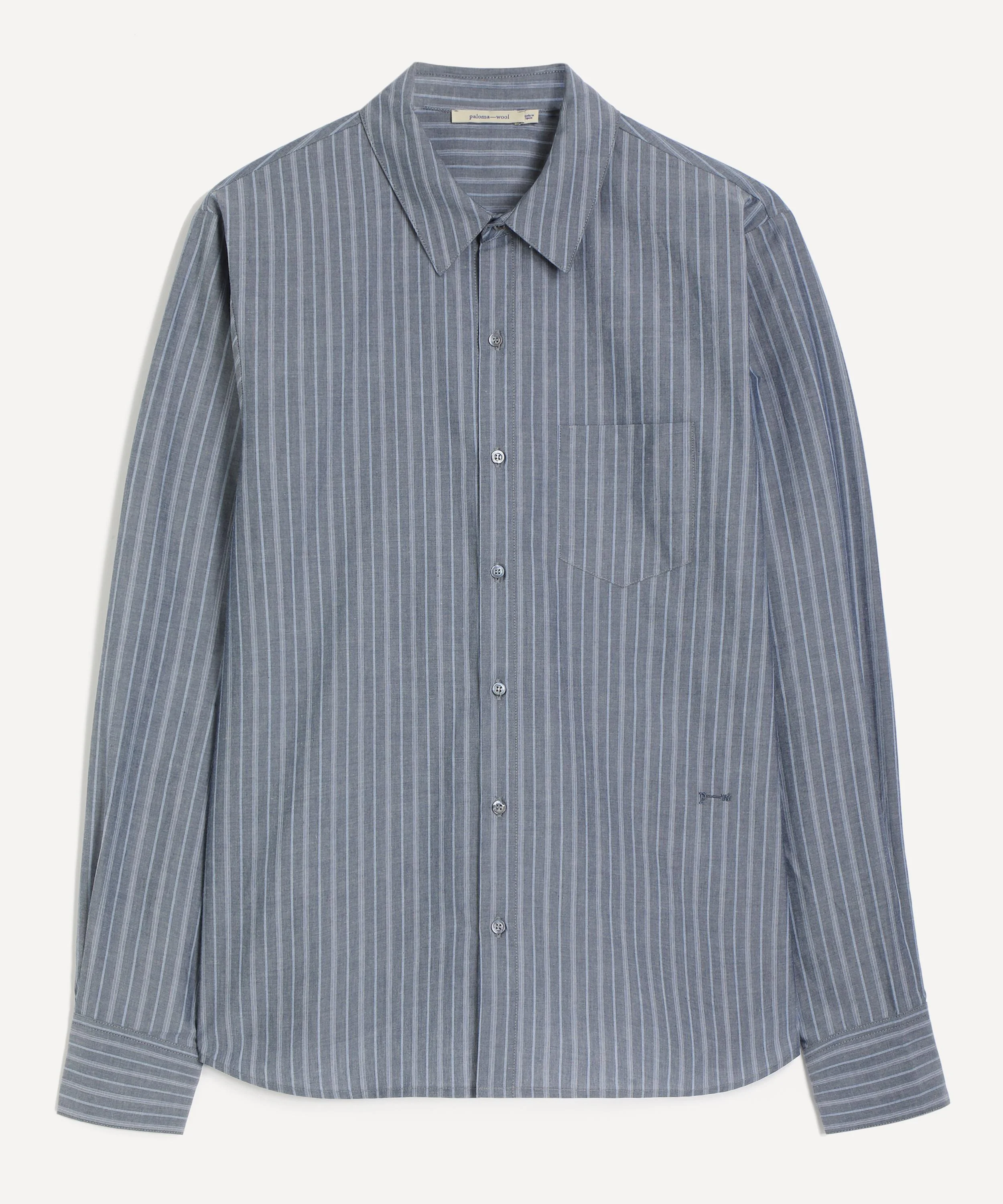 Boa Striped Cotton Shirt - 1