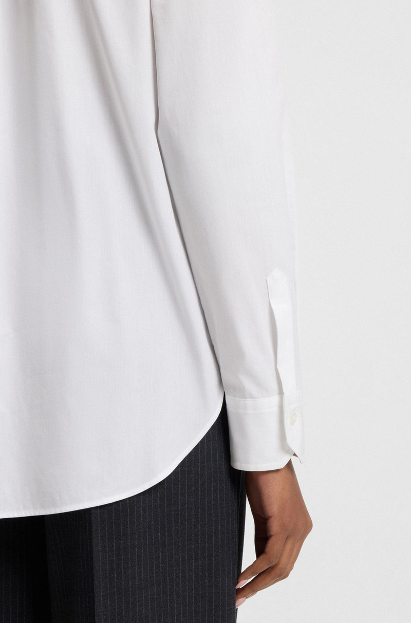 OVERSIZE-FIT BLOUSE WITH LOGO EMBROIDERY 6