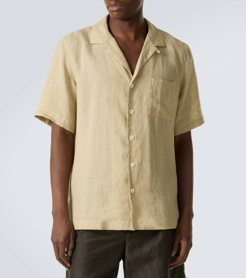 Linen bowling shirt 3