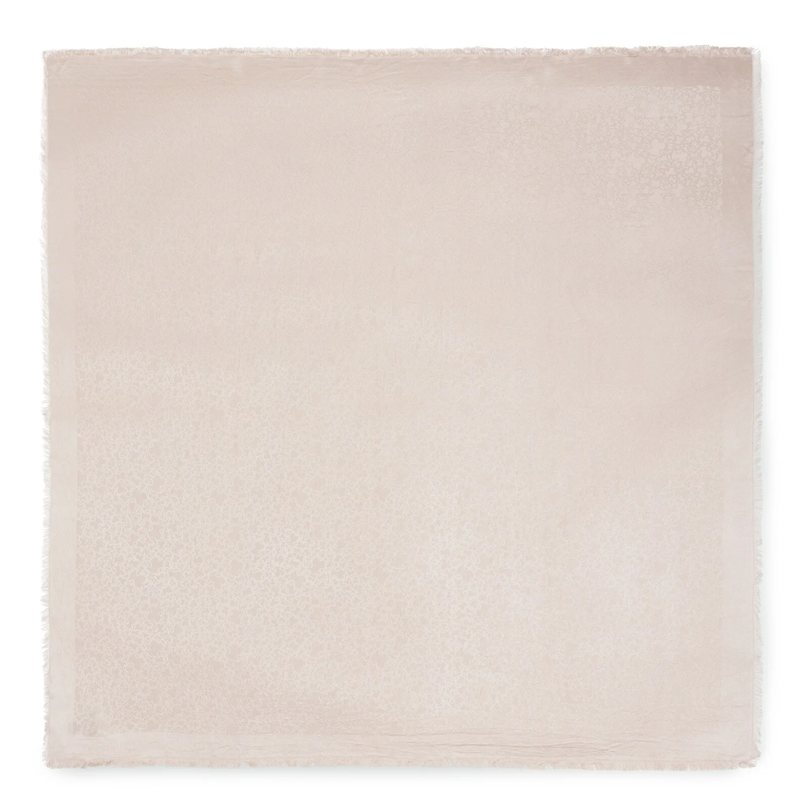 Beige Kaos Mini Jacquard Scarf - 1