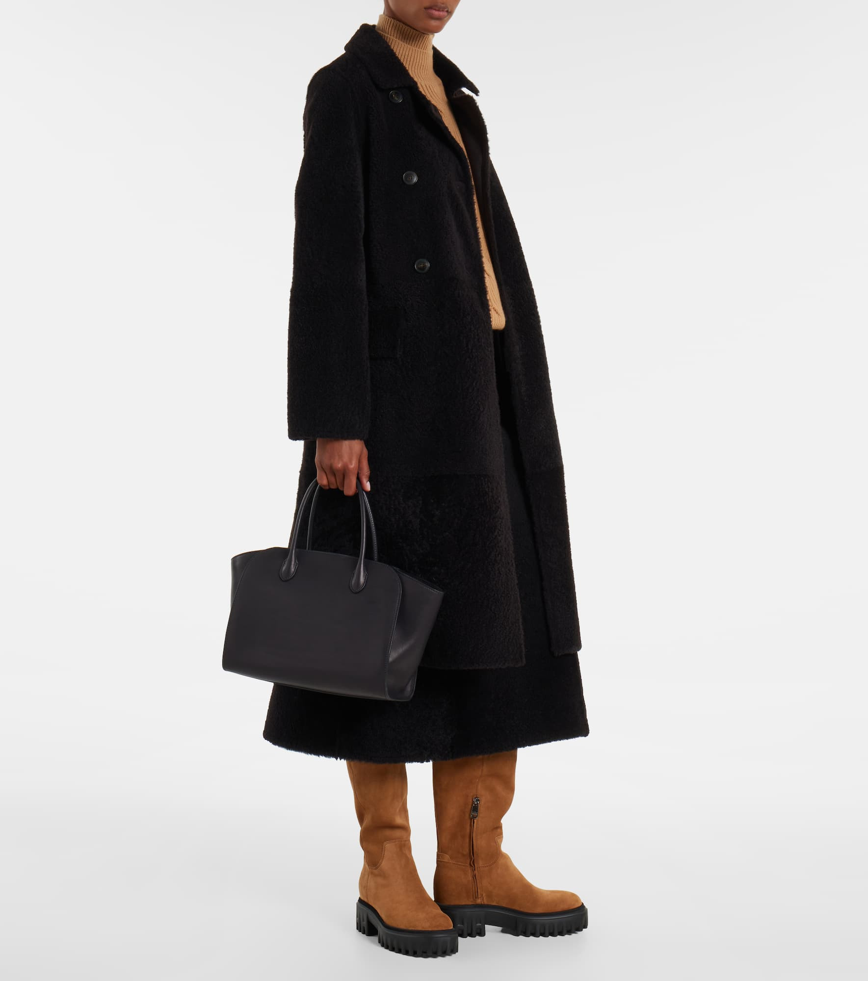 H700 Stivali suede knee-high boots - 3