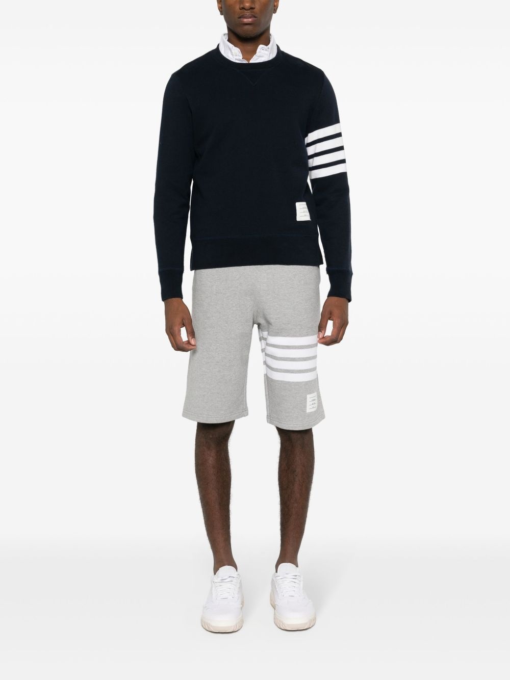 4-Bar jersey shorts - 2