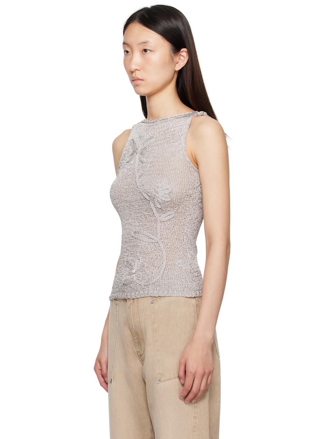 Gray Skipp Tank Top - 4