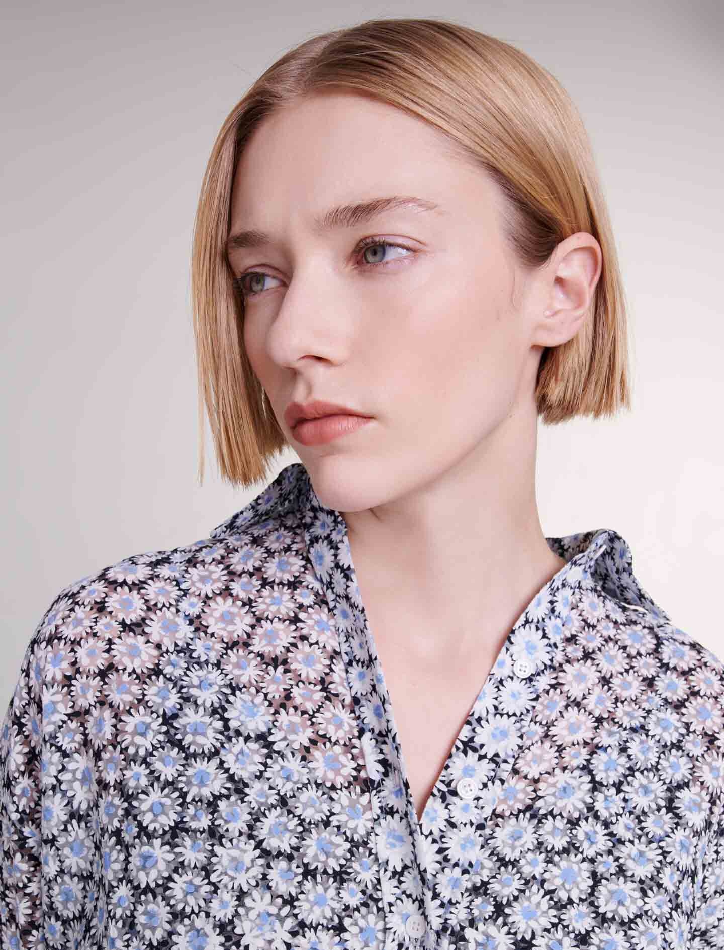 Short floral dress - 6