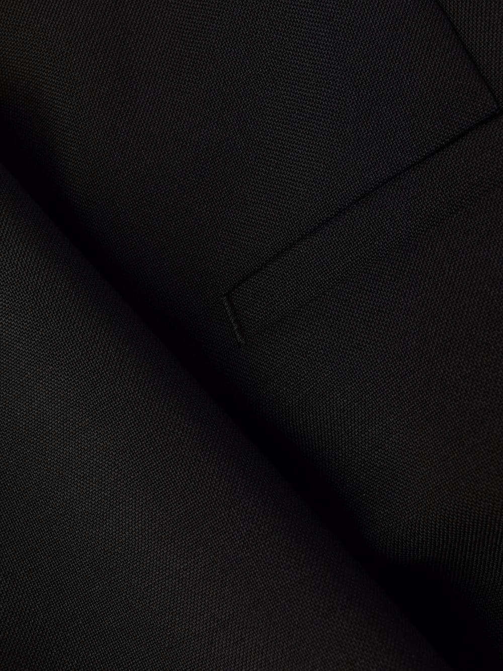 tailored straight-leg trousers - 8