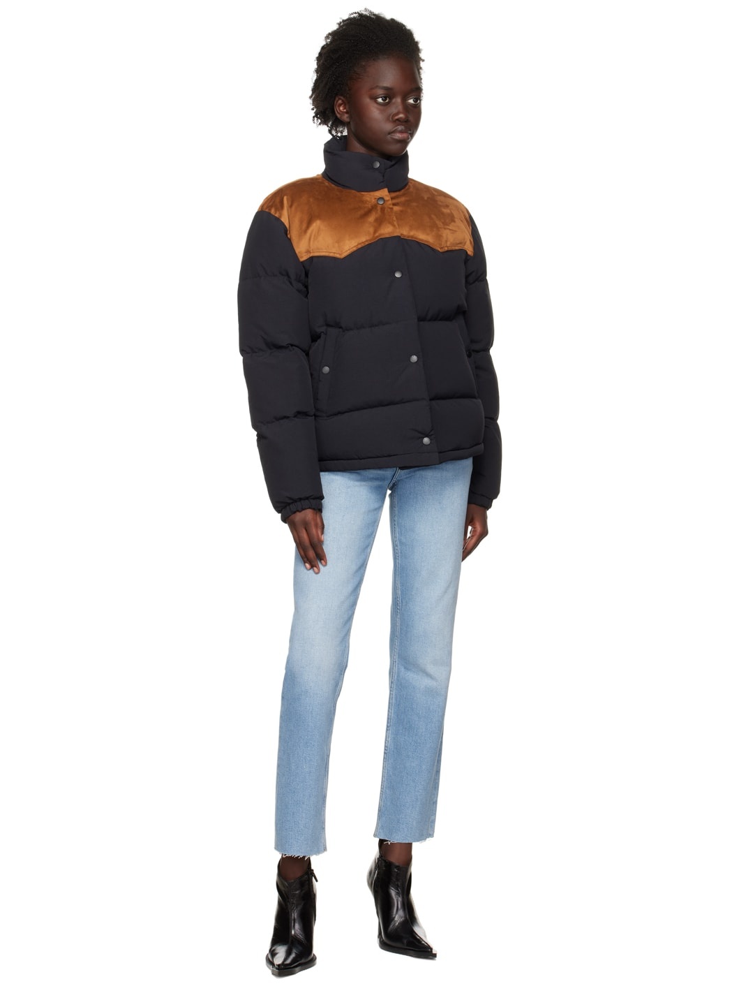 Black Cal Down Jacket - 4