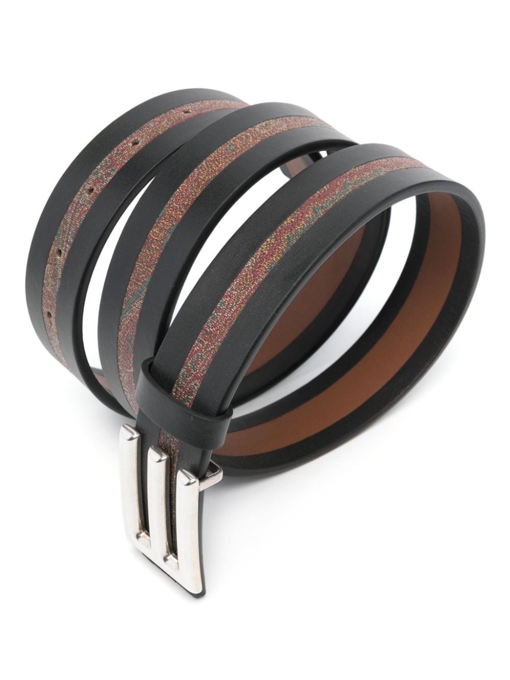 reversible leather belt - 2