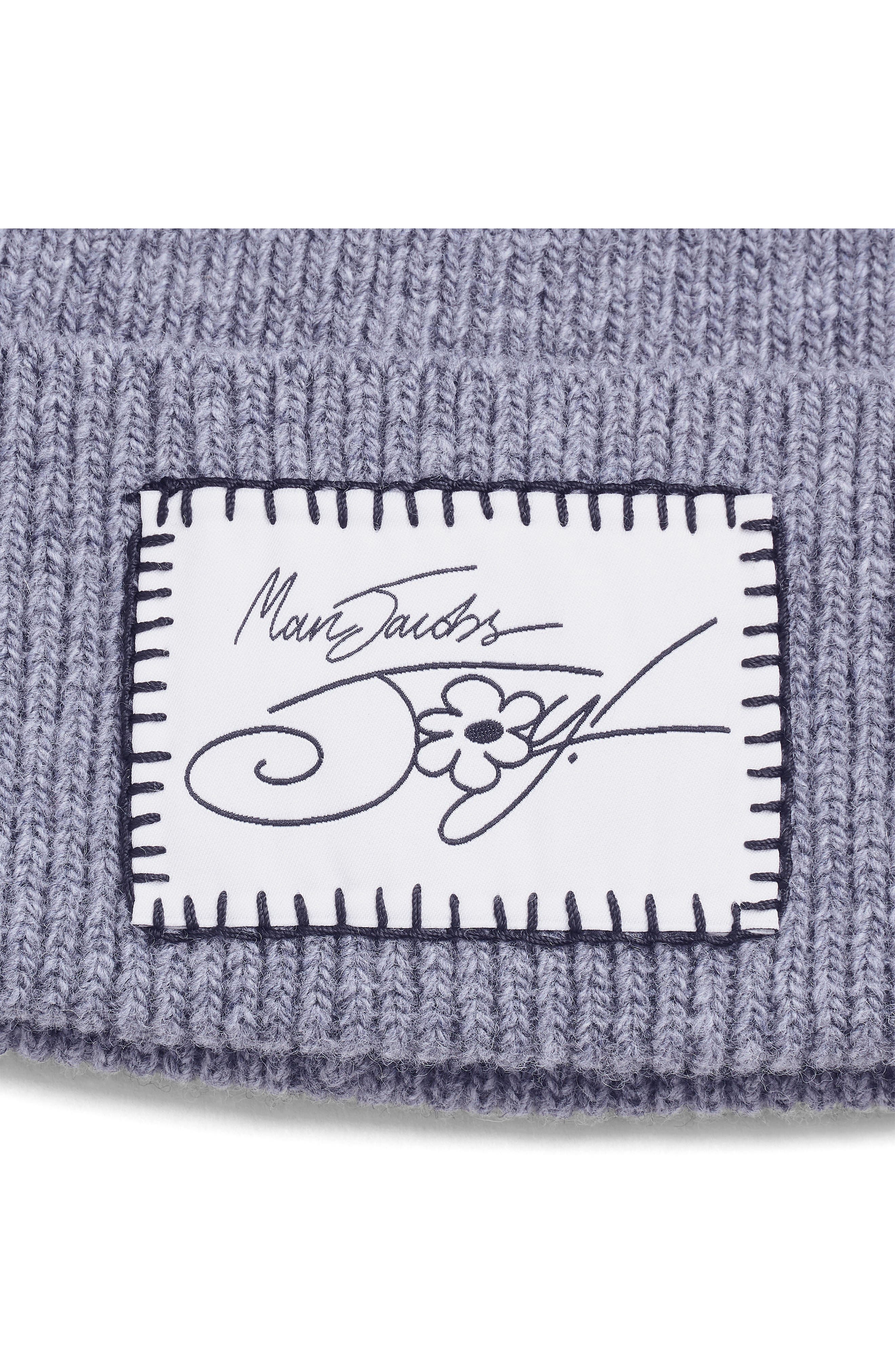 Marc Jacobs Joy Wool Blend Beanie in Grey Multi at Nordstrom - 5