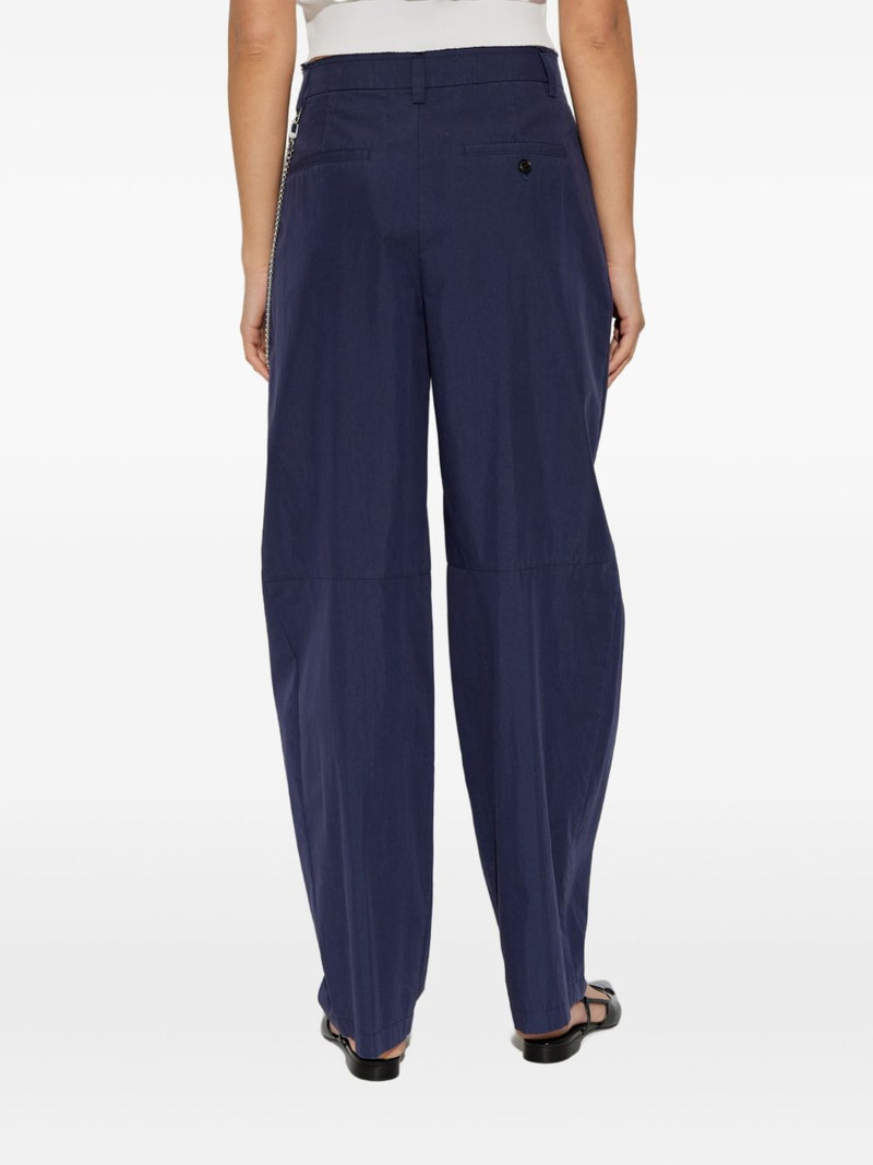pleated chain-detail trousers 4