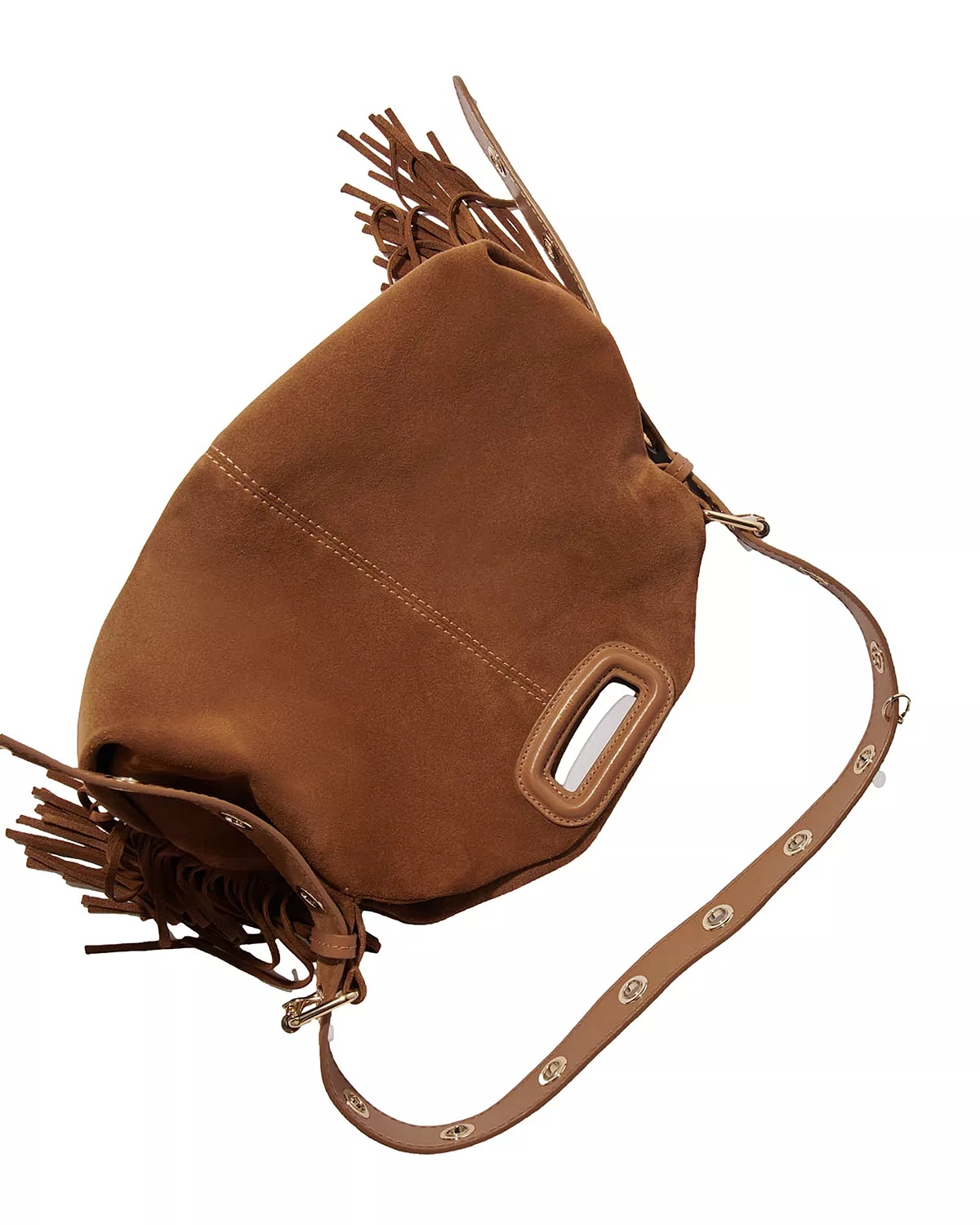 Miss M Suede Fringe Crossbody - 6