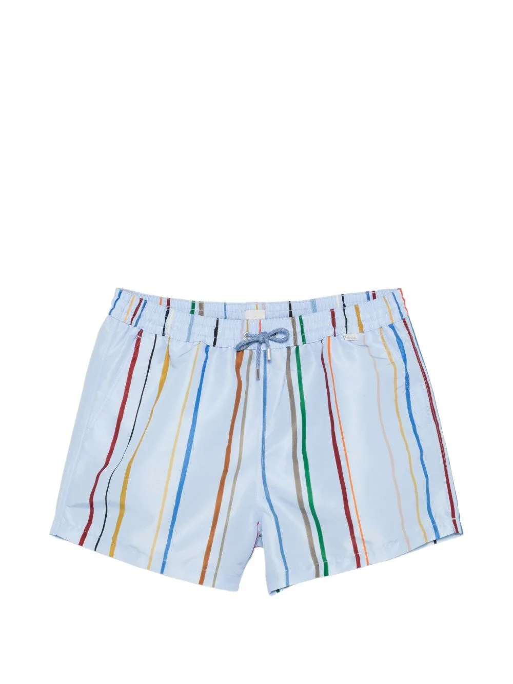 Striped swim boxer shorts - 1