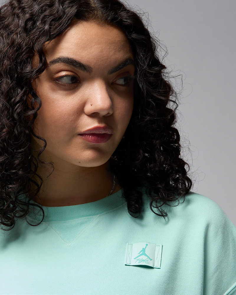 Jordan Flight Fleece Women's French Terry Crew-Neck Sweatshirt 3