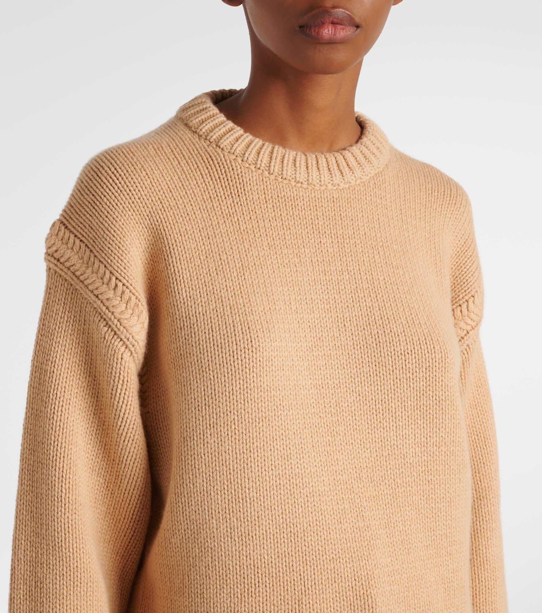 Cashmere and cotton sweater - 4