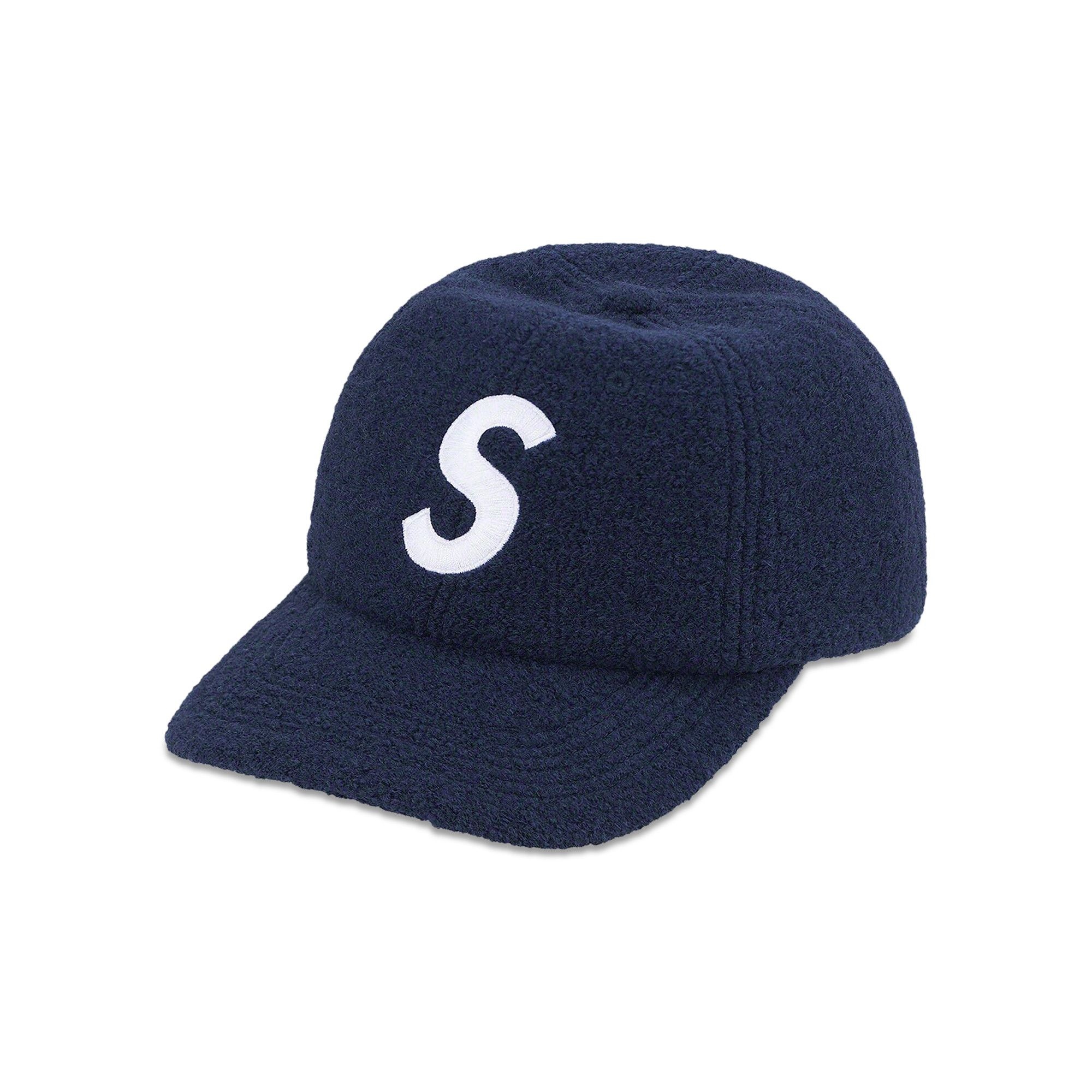 帽子 SUPREME Wool S LOGO 6-Panel Navy Supreme Wool S Logo 6-Panel Cap Blue Navy Red F/W 15 | eBay