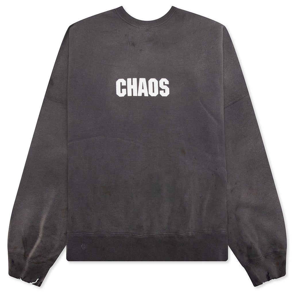 CHAOS CREW SWEATER - CHARCOAL - 2