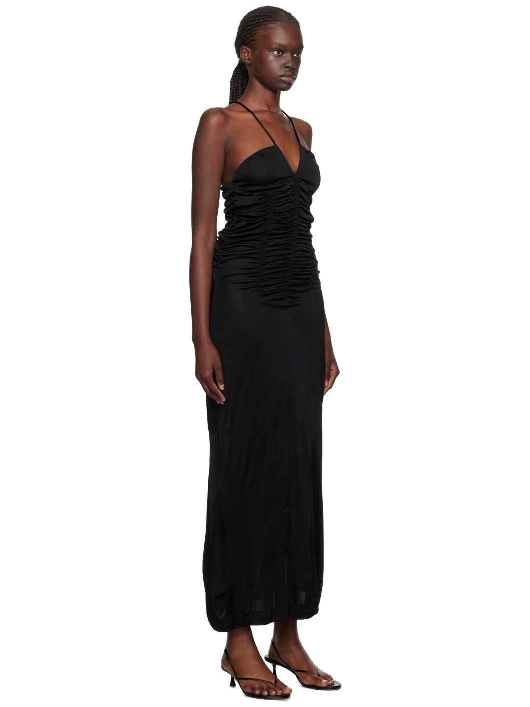 Black Sirene Maxi Dress - 2