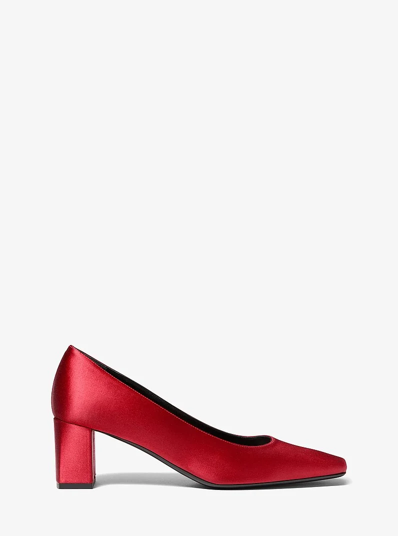 Maria Satin Pump - 1