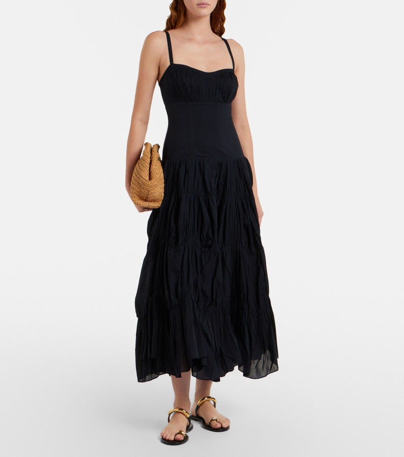 ULLA JOHNSON Emmalina cotton voile maxi dress outlook