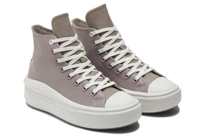 (WMNS) Converse Chuck Taylor All Star Move High 'Future Utility - Vapor Mauve' 573075C - 3