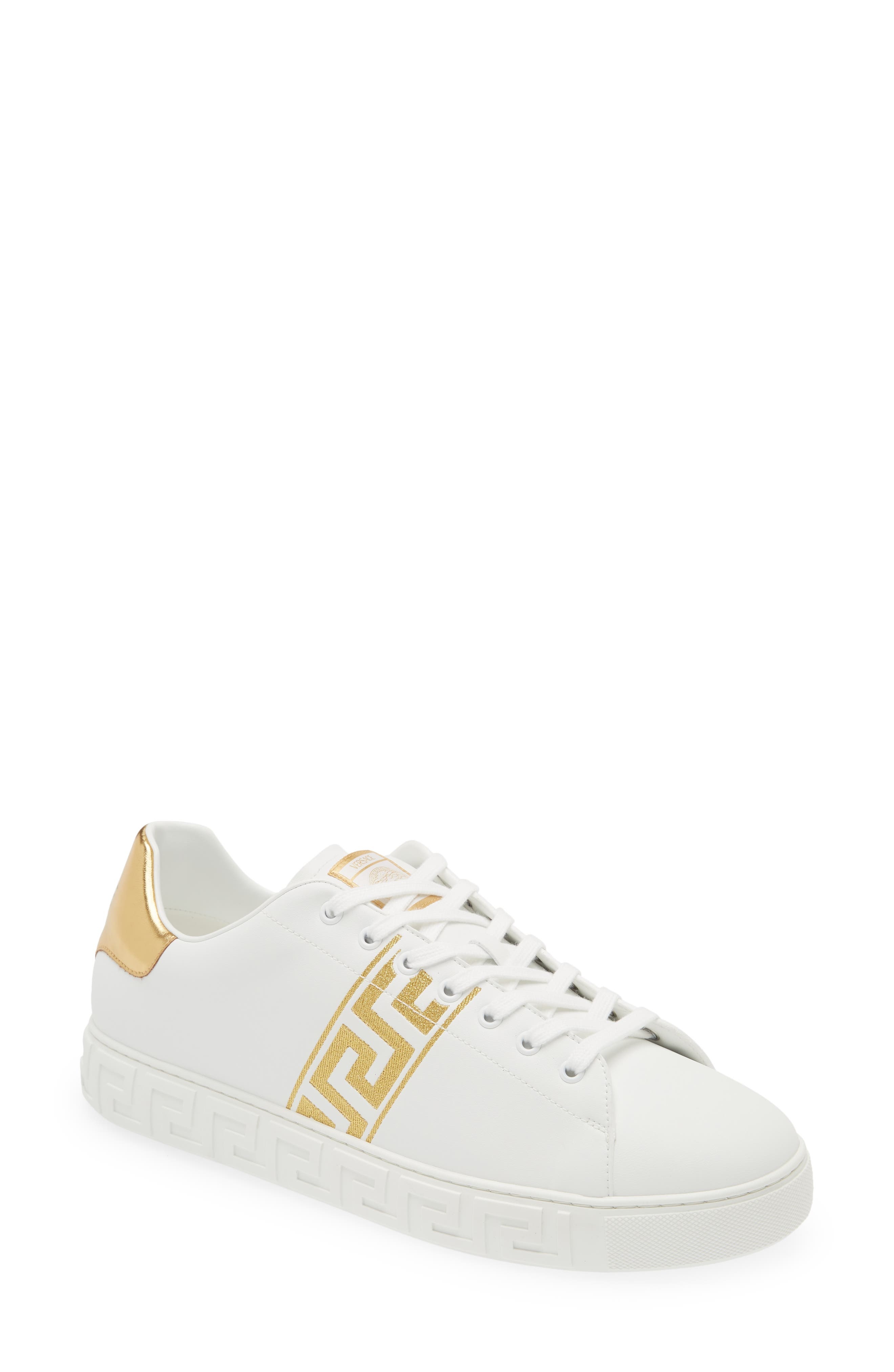Barocco Greca Jacquard Low Top Sneaker - 1