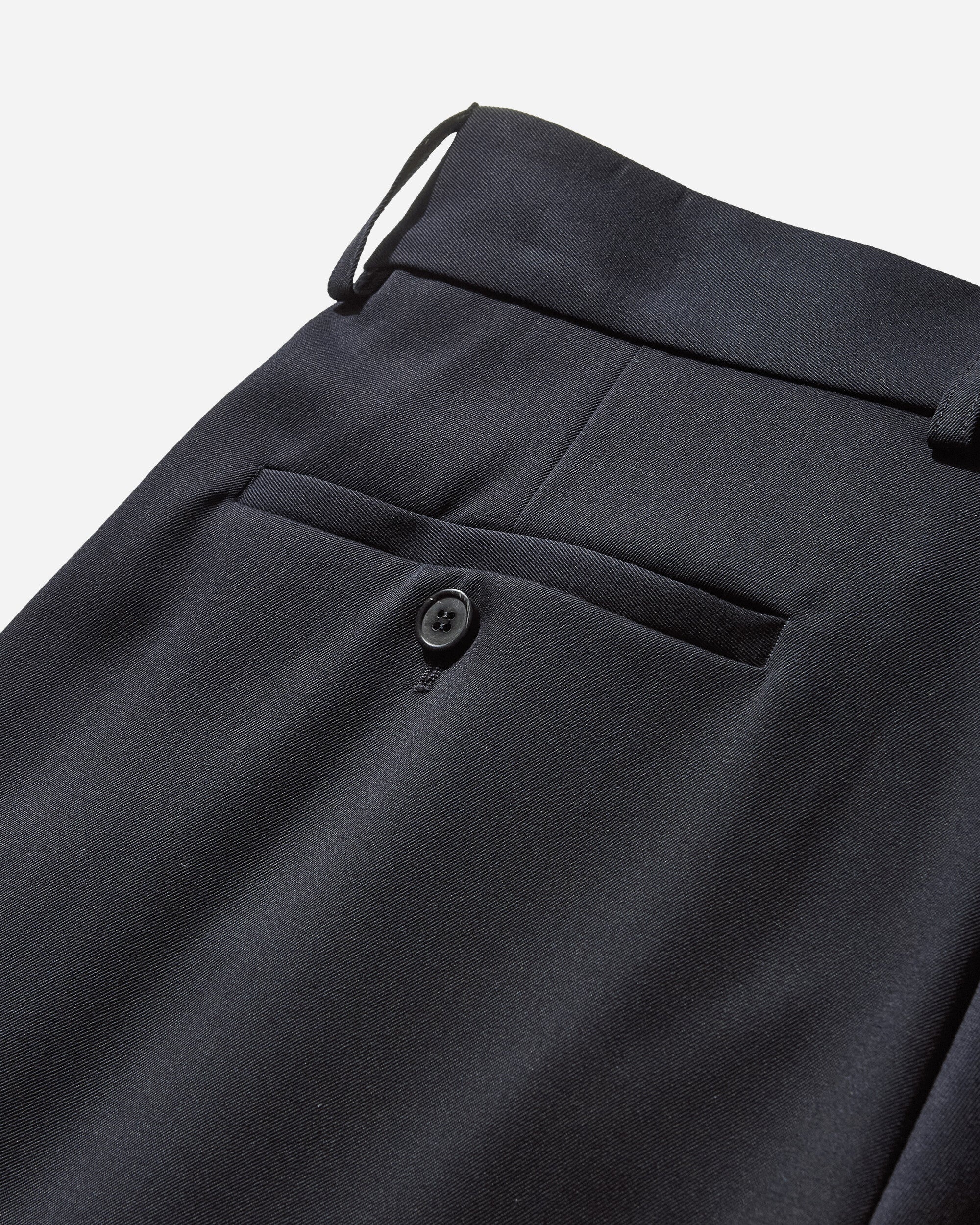 Men's Wide Pleated Pants Navy - 4