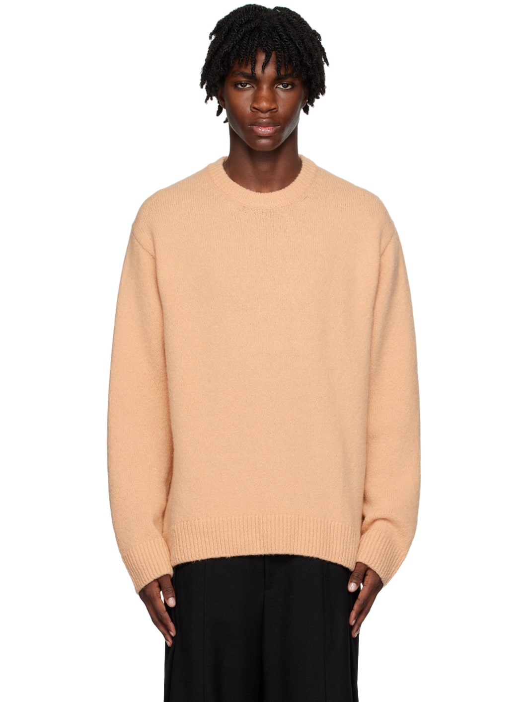 Orange Crewneck Sweater - 1