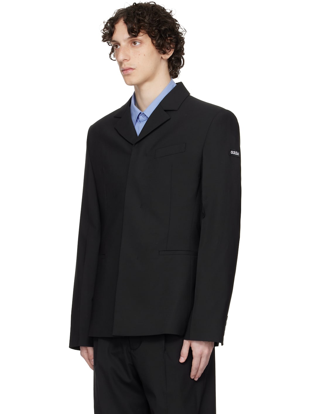 Black '032c Office Attire' Suit Blazer - 4