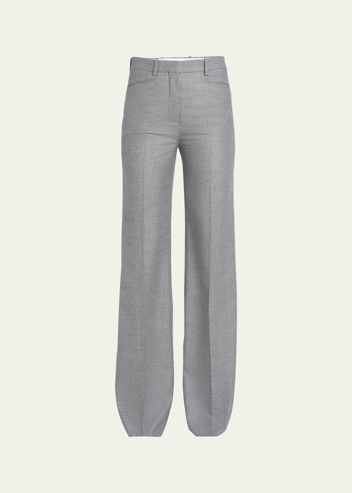 Bootcut Cashmere Trousers - 1