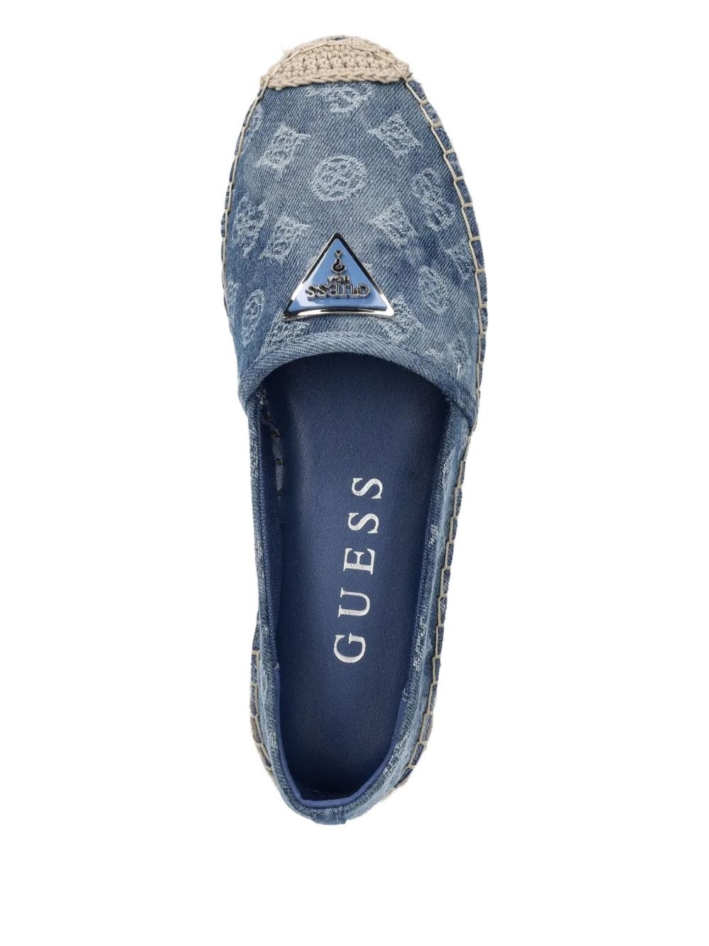 Jolandon denim flat espadrilles - 4