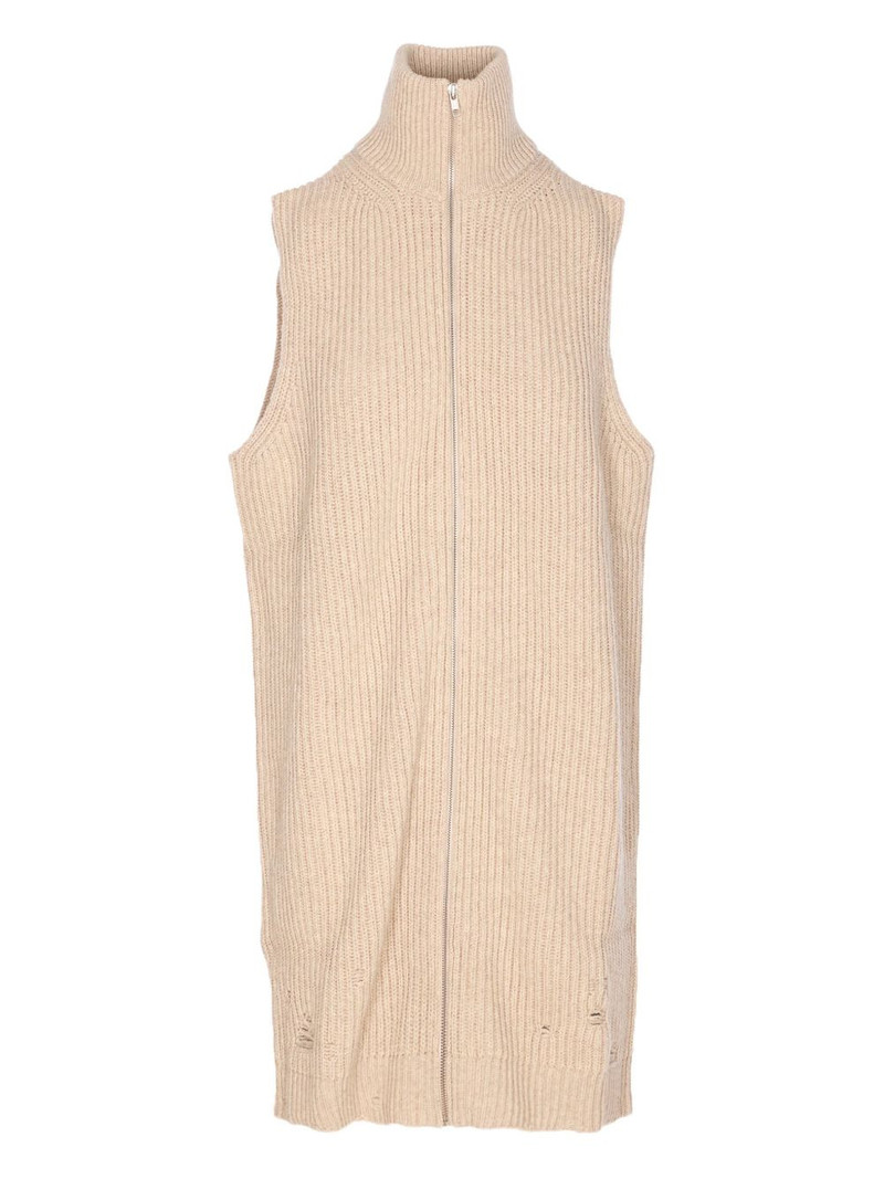 high-neck zip-front top 1
