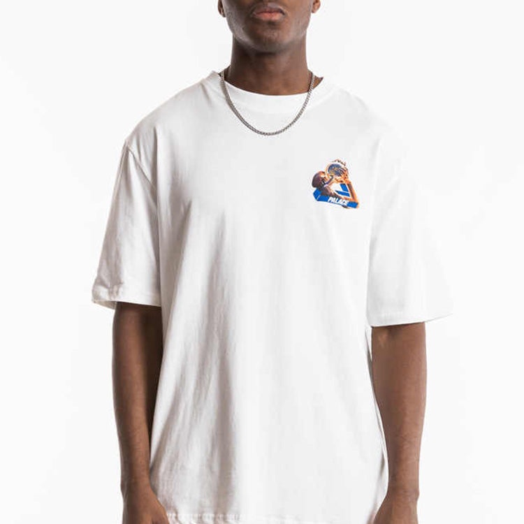PALACE SS20 Tri-Gaine T-Shirt White Back Large Triangle Short Sleeve Unisex P18TS121 - 3