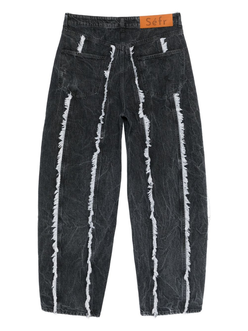 Séfr frayed-detail jeans outlook