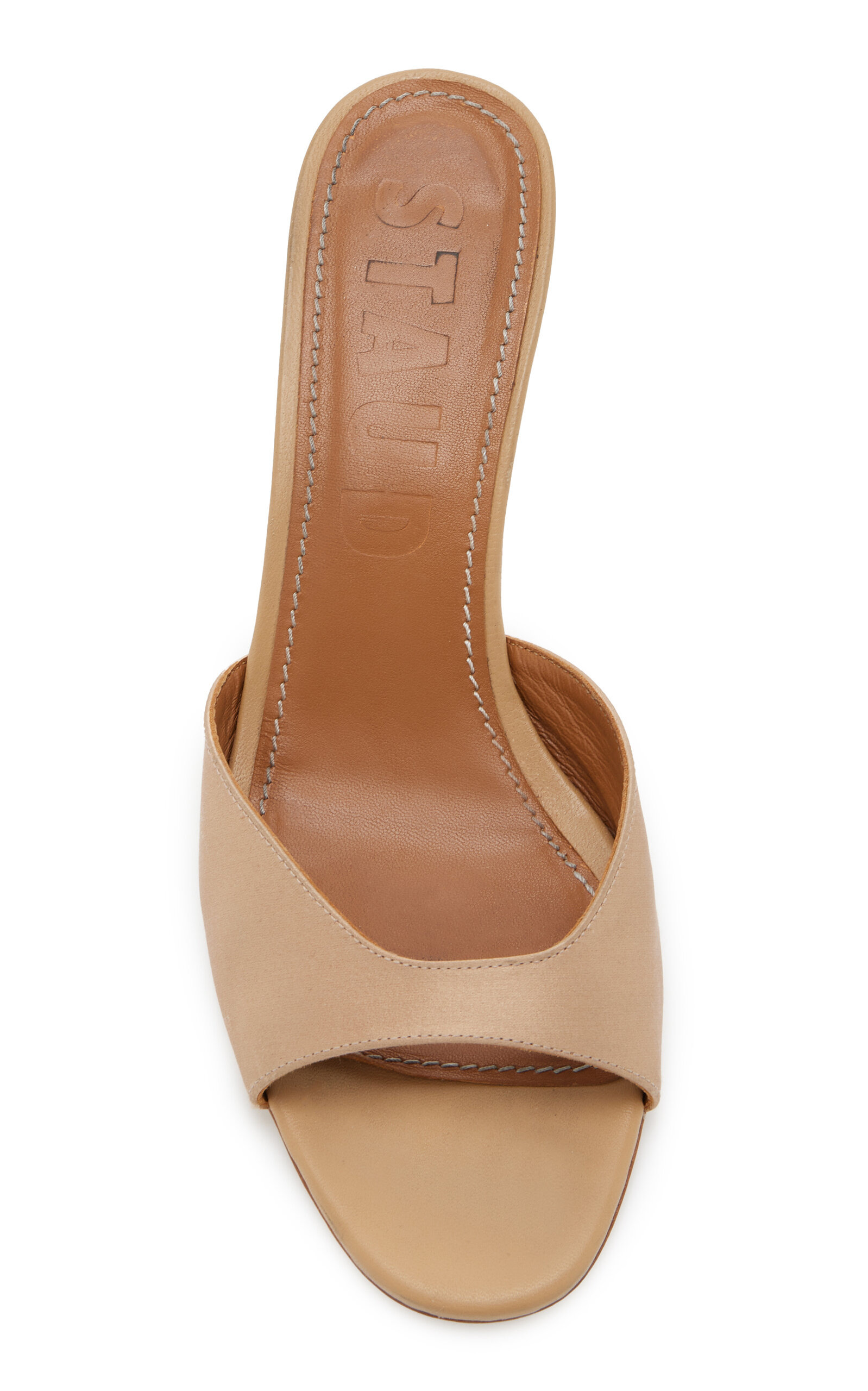 Brigitte Satin Mules gold - 3