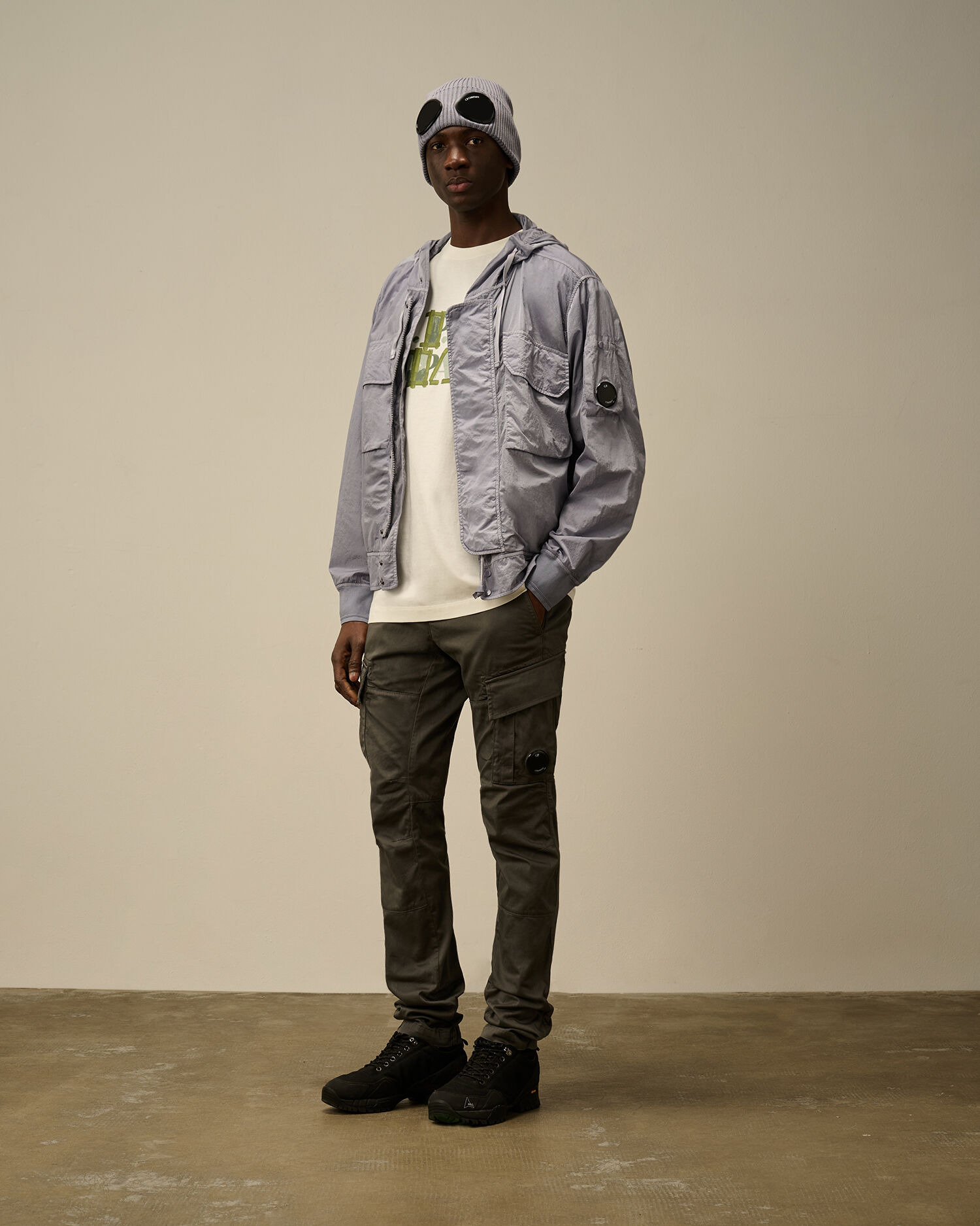 C.P. Company Chrome-R Hooded Lens Jacket | REVERSIBLE