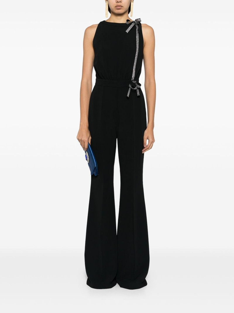 ELIE SAAB crystal bow jumpsuit outlook