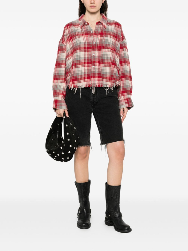R13 plaid shirt outlook