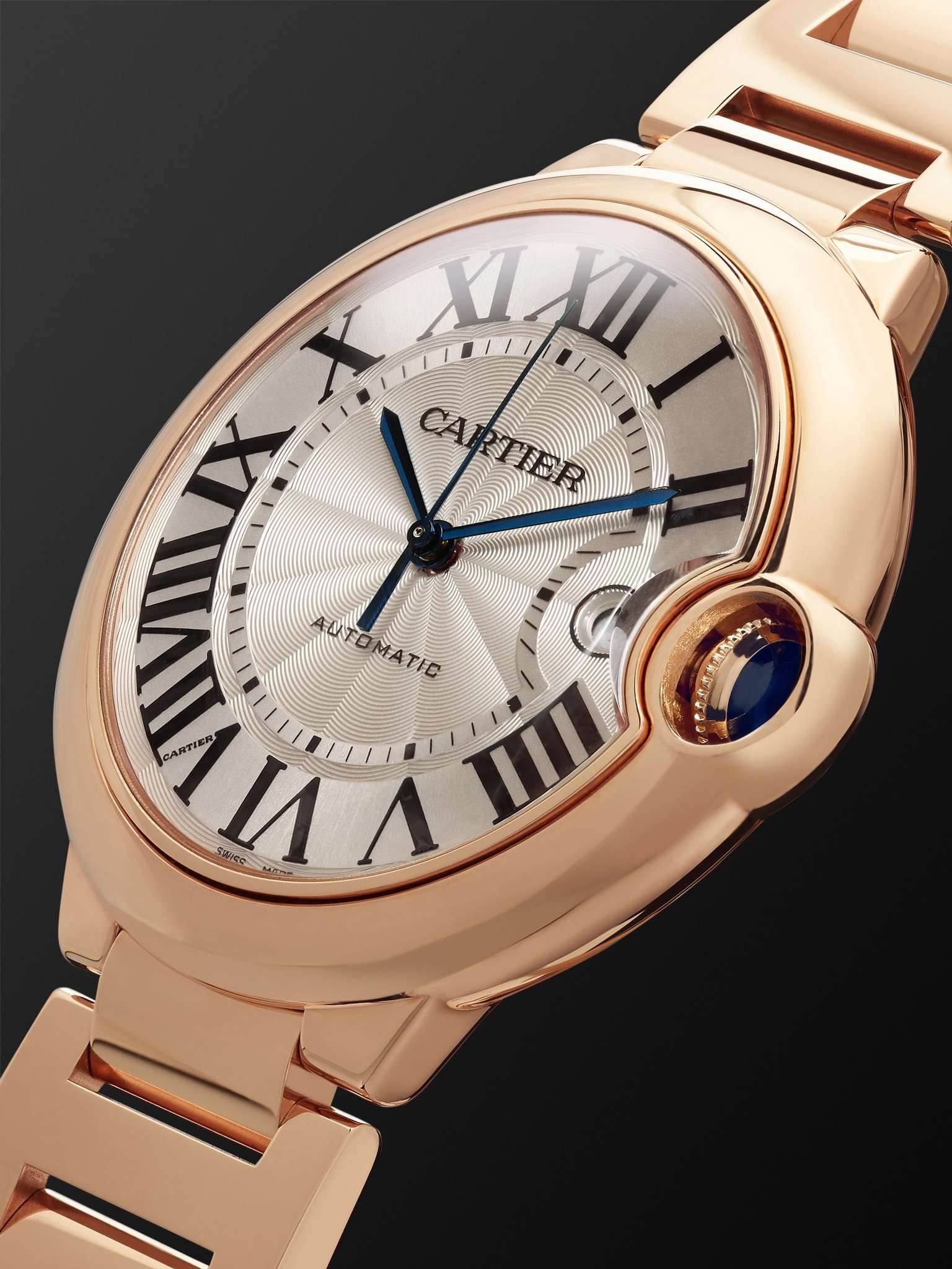 Ballon Bleu de Cartier Automatic 42mm 18-Karat Pink Gold Watch, Ref. No. CRWGBB0016 - 4