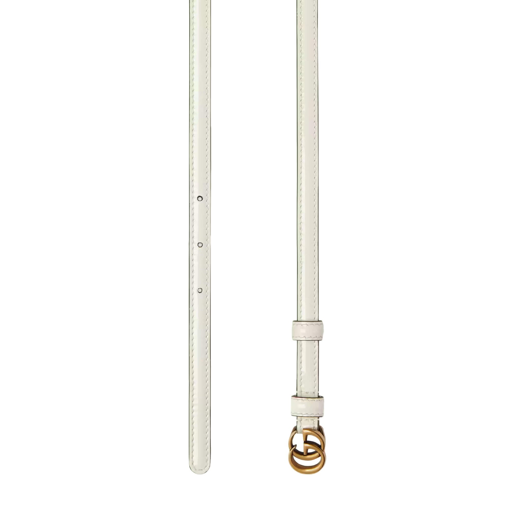 Gucci Double G Thin Belt - 2