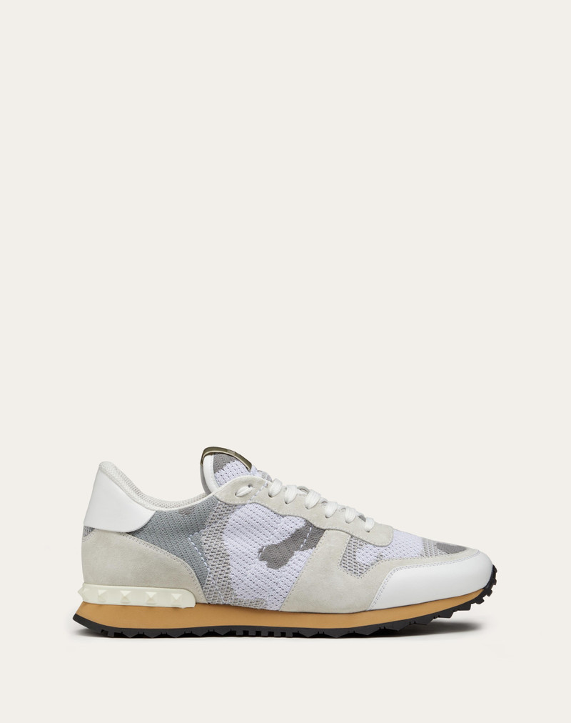 MESH FABRIC CAMOUFLAGE ROCKRUNNER SNEAKER - 1