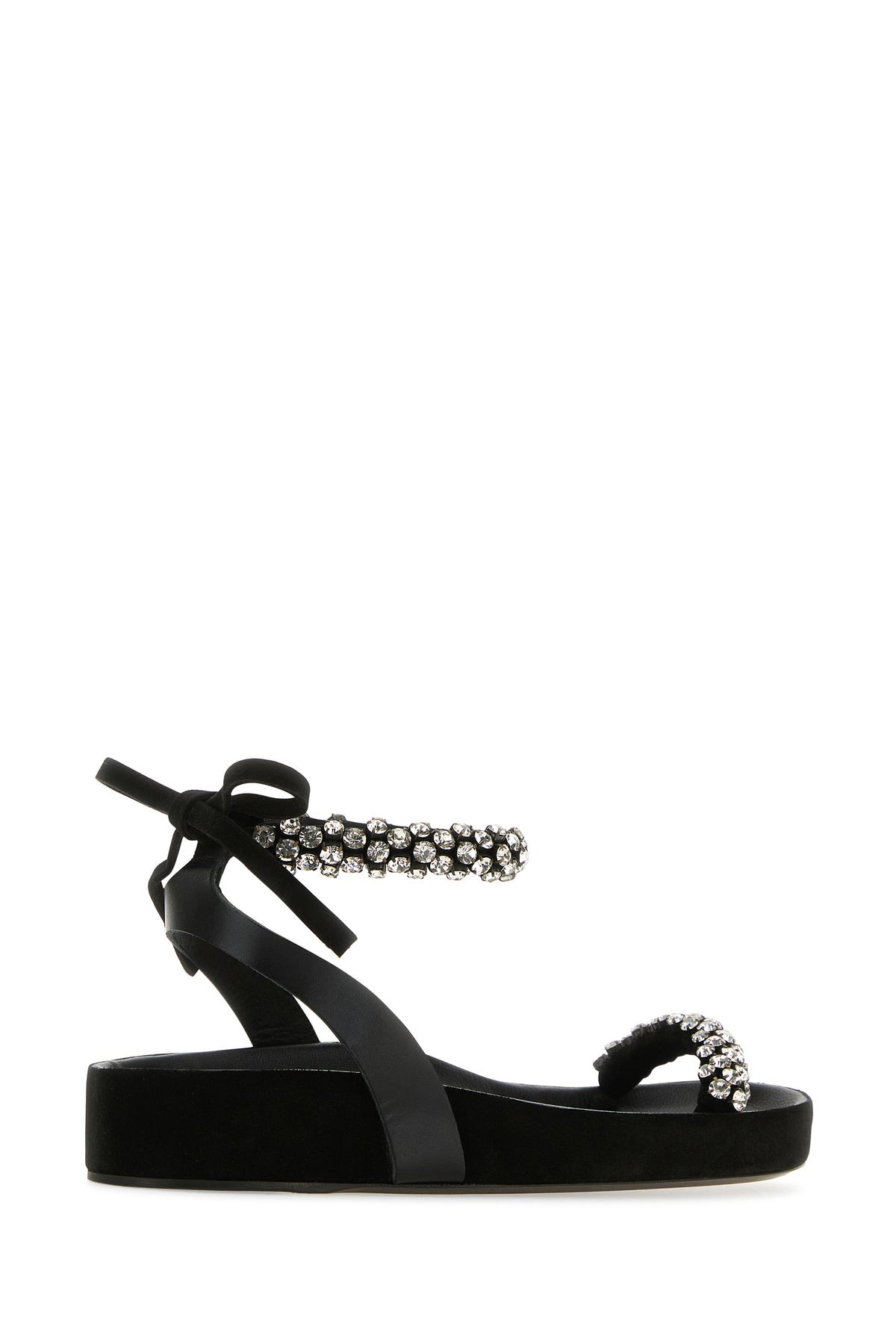 Black leather Mellan sandals - 3
