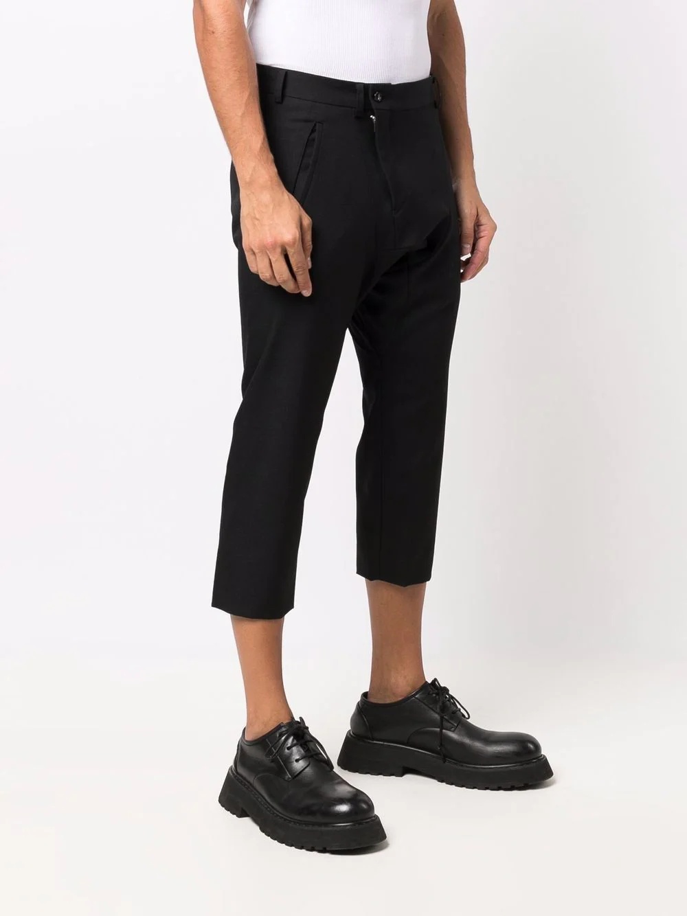 cropped tailored trousers - 3