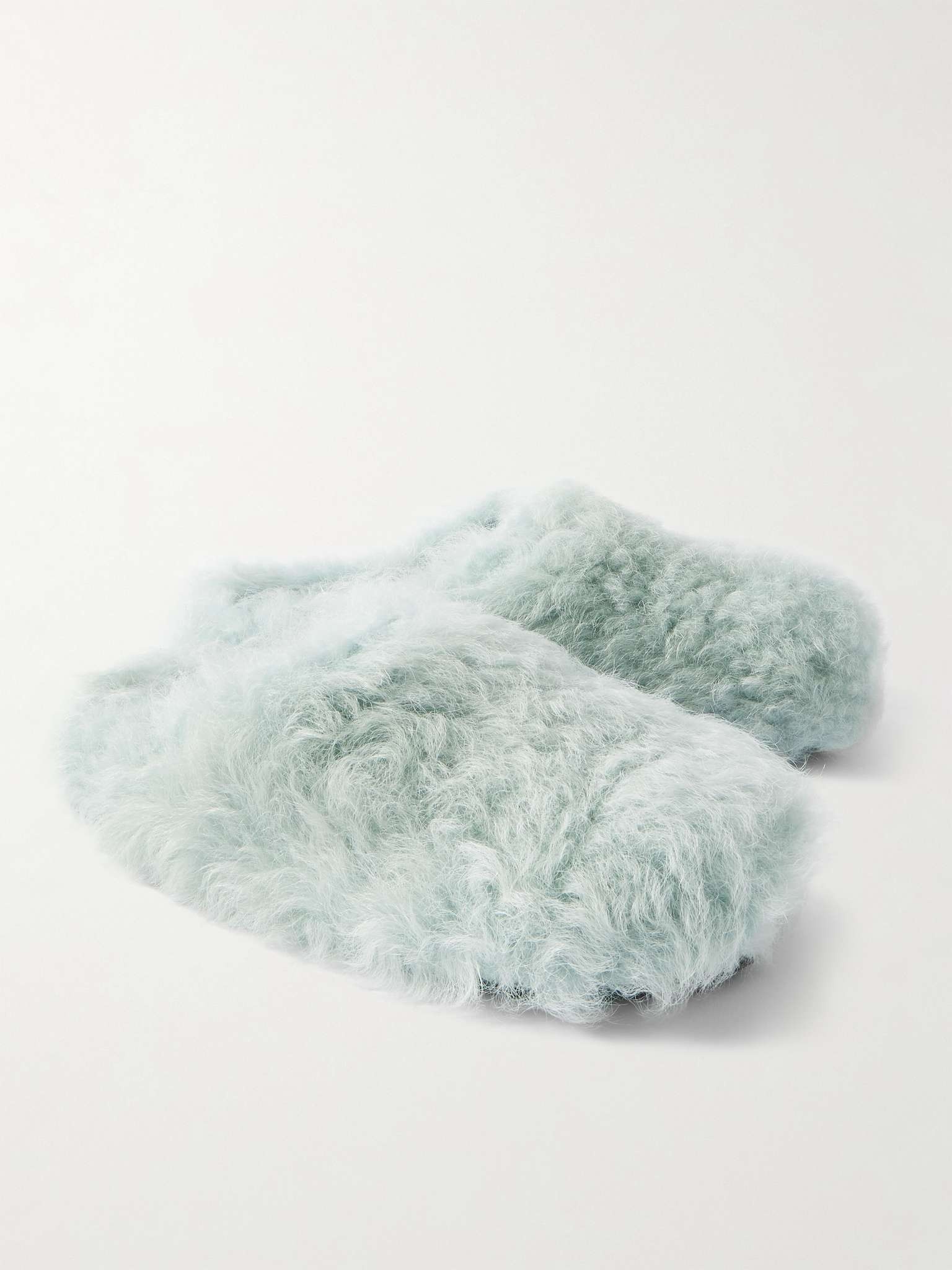 Shearling Mules - 4