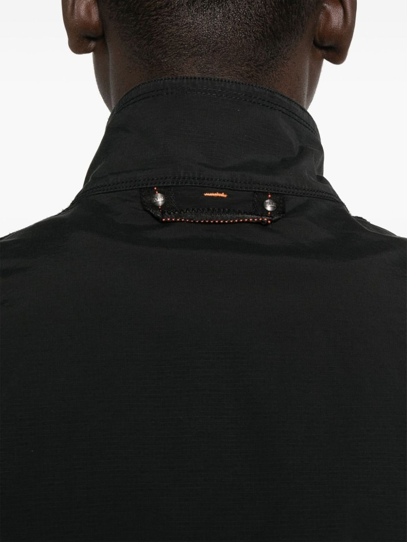 logo-patch bomber jacket 5