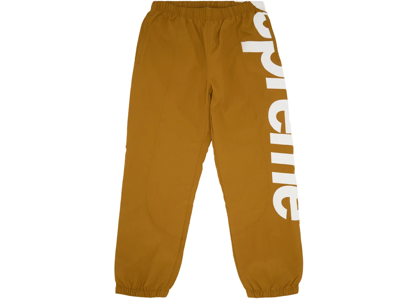 Supreme Spellout Track Pant Dark Gold - 1
