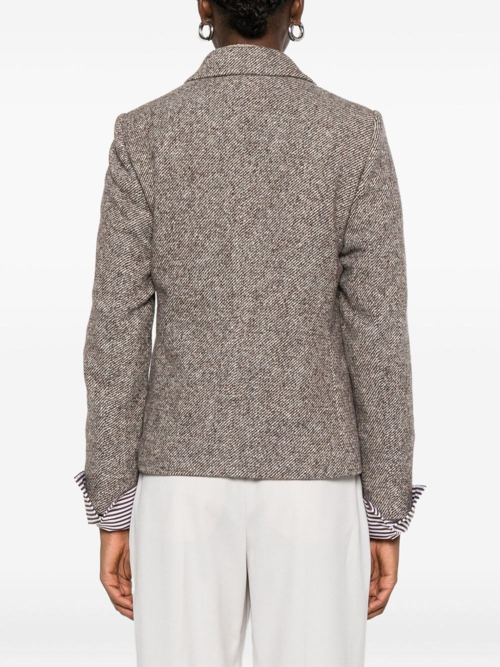 Wool and silk jacket - 5