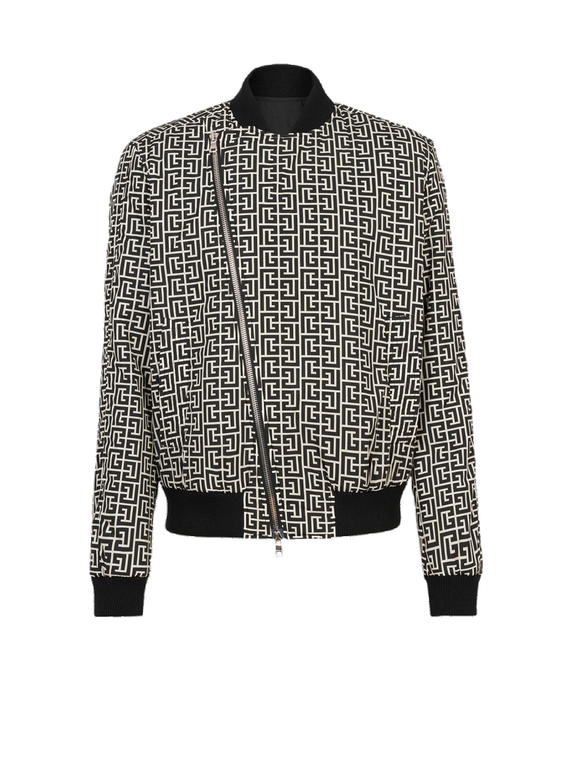 Nylon bomber jacket - 1