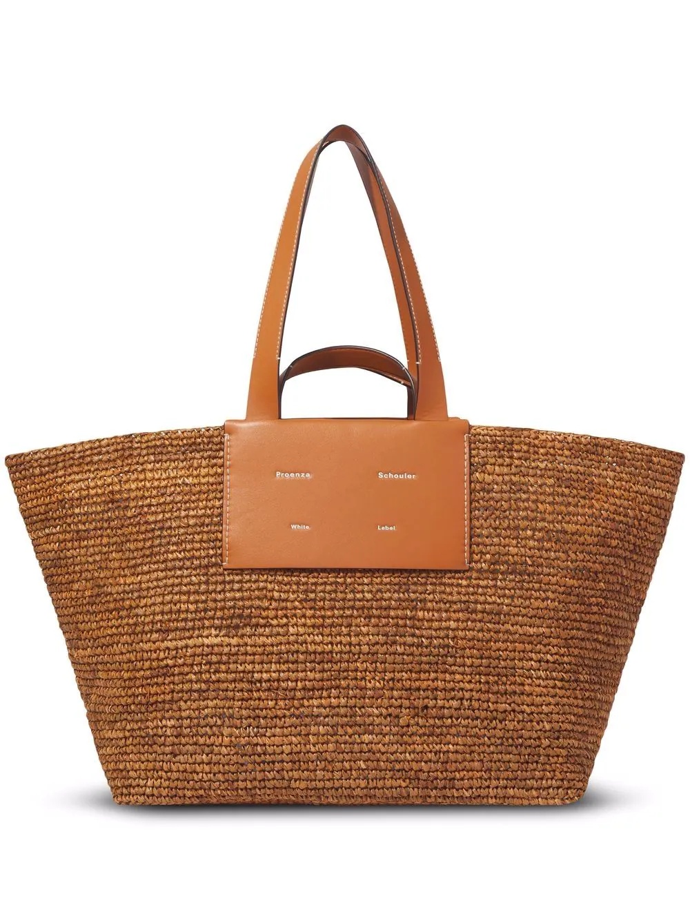 XL Morris raffia tote - 1