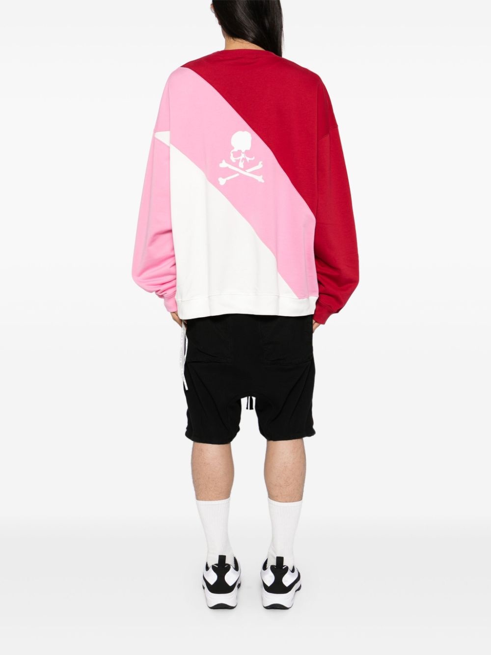 opposite-angle switching sweatshirt - 4