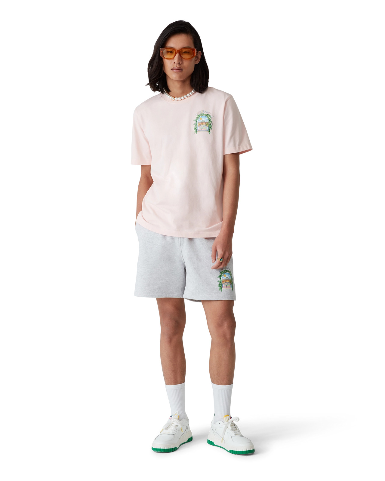 L'Arche De Tennis Sweatshorts | Casablanca Paris - 2