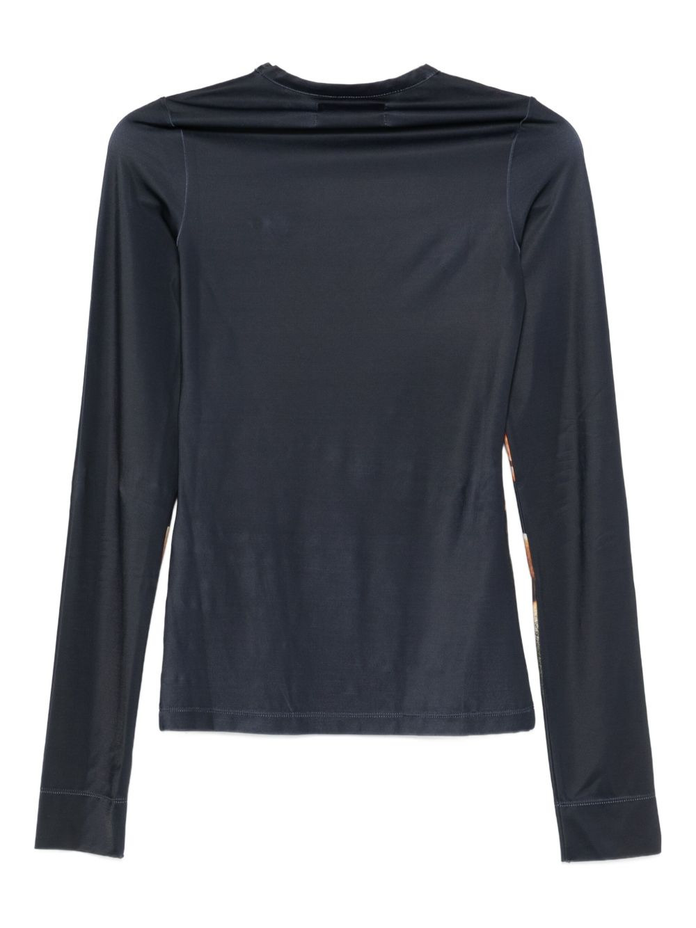face-print long-sleeve T-shirt - 2